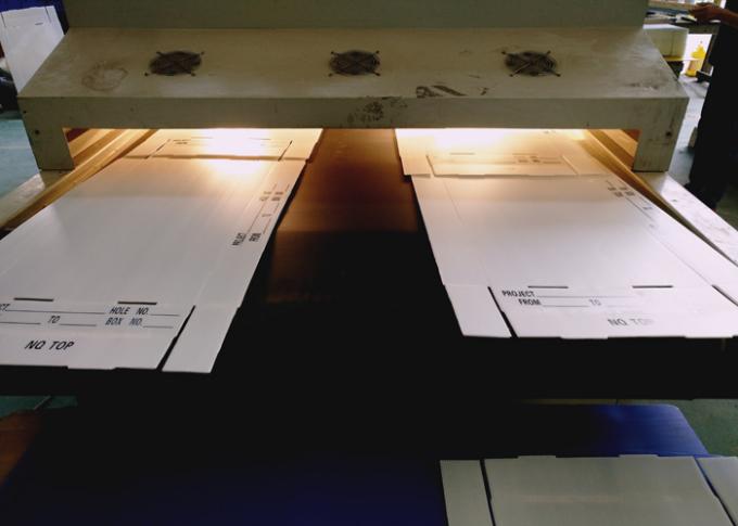 caixa impressa do núcleo da perfuração de Unfoldable NQ feita das folhas de Cartonplast (Coroplast)