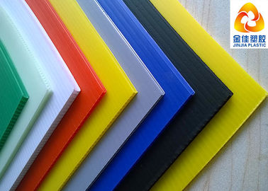 Material de PP ou PE Folhas de flauta de núcleo de plástico para fabricação de caixas de plástico